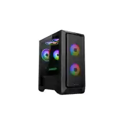 IPASON Xelra Gaming Desktop PC , Ryzen7 5700X, Geforce RTX 5060 8G , 16GB DDR4,1TB NVMe SSD,,550W PSU, Liquid Cooler,Wi-Fi,ARGB Fans , Windows 11 ,Prebuilt Gaming Pc New compute