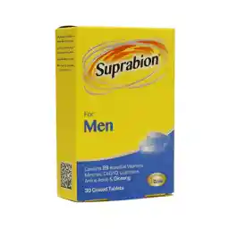 قرص مولتی ویتامین مینرال مخصوص آقایان بسته 30 عددی | سوپرابیون