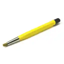 Scratch Brush Pen Style with Retractable Brass Bristles Metal Clay, Tips for Jewelry, Watch, Coin Cleaning, Electronic Applications, Auto Body Work by JTS