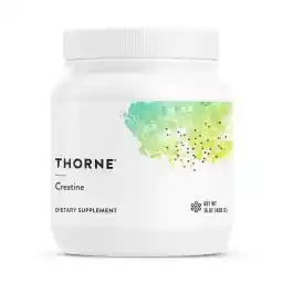 THORNE Creatine - Micronized Creatine Monohydrate Powder, Amino Acid Support for Muscles, Cellular Energy & Cognitive Function* - Unflavored - NSF Certified for Sport - 5 g per Serving - 90 Servings