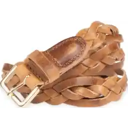 Legend Dames - Leren Riem - Naturel - 115 cm