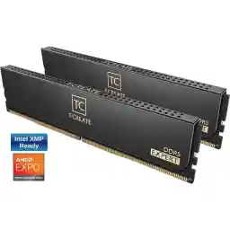 Team T-CREATE EXPERT 32GB (2 x 16GB) DDR5 6000 (PC5 48000) Desktop Memory Model CTCED532G6000HC38ADC01
