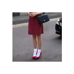 Bolero Roll Top Lastiksiz Kadın Beyaz Bambu Soket Çorap