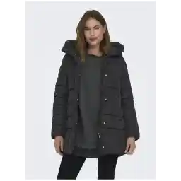 Only Siyah Kadın Kaban ONLLINA PUFFER COAT CC OTW