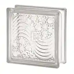 7.5 x 7.5 x 3 Basic Marina Glass Block