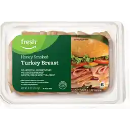 Amazon Grocery, Sliced Honey Smoked Turkey Breast, 9 Oz (Previously Fresh Brand, Packaging May Vary)