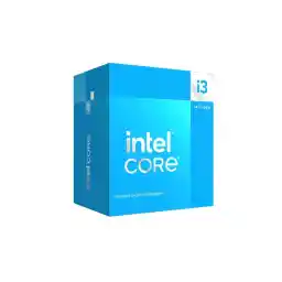 Intel Core i3-14100F - Core i3 14th Gen Raptor Lake 4-Core (4P+0E) LGA 1700 58W None Integrated Graphics Processor - BX8071514100F