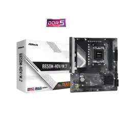 ASRock B650M-HDV/M.2 Socket AM5 Ryzen 7000 Micro ATX Motherboard