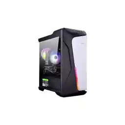 IPASON Gaming PC AMD Ryzen7 9700X, Geforce RTX5060 Ti 16G, 1TB NVME SSD, 32GB DDR5 RAM , 650W GOLD PSU ,240MM AIO liquid cooler , MSI B650M , Windows 11 , WIFI, Prebuilt Gaming Pc New computer