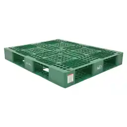 Vestil PLP2-4840-GREEN High Density Polyethylene Pallet 39-1/2 In. x 47-3/8 In. x 6 In. 8000 Lb. Capacity Green