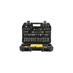 DEWALT Mechanics Tools Kit and Socket Set, 1/4" & 3/8" Drive, SAE, 108-Piece (DWMT73801)