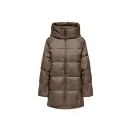 Only Açık Kahve Kadın Kaban ONLASTA OVERSIZED PUFFER COAT CC OT