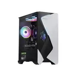 IPASON - Gaming desktop - AMD Ryzen 5 5600GT 6 core up to 4.6GHz - 16GB DDR4 3200MHz - 1TB M.2 NVMe - 550W PSU - Windows 11 home - WIFI - Gaming PC