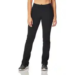 Skechers Women's Go Walk OG Mid Rise Pants, Black, Large Petite