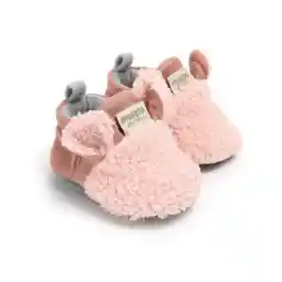 Baby Boys Girls Cotton Booties Non Skid Soft Sock Boots Infant Slippers Newborn First Walker Crib Shoes