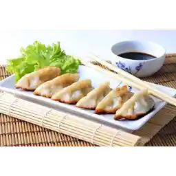Order Bulk Teriyaki Chicken Dumplings - Gourmet Frozen chicken Appetizers (Set of 4 Trays)