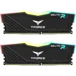 Team T-Force Delta RGB 16GB (2 x 8GB) 288-Pin PC RAM DDR4 3200 (PC4 25600) Desktop Memory Model TF3D416G3200HC16FDC01