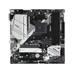 ASRock B550M PRO4 AM4 AMD B550 Micro ATX AMD Motherboard