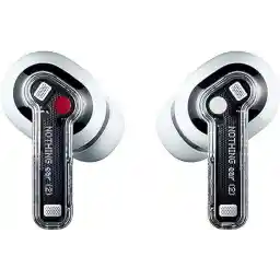 Nothing Ear (2) - Draadloze hoofdtelefoon met actieve ruisonderdrukking, Gecertificeerde Hi-Res audio, Dubbele verbinding, Krachtige aangepaste driver van 11,6 mm - Wit
