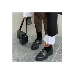 Bolero Roll Top Lastiksiz Kadın Siyah Bambu Soket Çorap