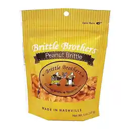 Brittle Brothers Peanut Brittle, 5 Ounce
