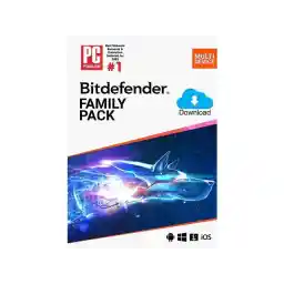 Bitdefender Family Pack 2025 - 15 Devices / 2 Years - Download