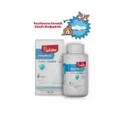 BioFeline Immune + C Tablet – Kedi & Köpek Bağışıklık Destek Tableti (75 Adet)