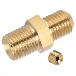 Oil Feed Restrictor Fitting,4AN Oil Restrictor Thread Fitting M12x1.25 Replacement for GT35 T25 T28 T3 T4 Turbo