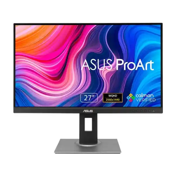 ASUS ProArt Display 27" 1440P Monitor (PA278QV) - QHD (2560 x 1440), 100% sRGB/Rec. 709 Delta E < 2, IPS, DisplayPort HDMI DVI-D Mini DP, Calman Verified, Eye Care, Tilt, Pivot, Swivel, Height Adjustable