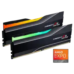 G.SKILL Trident Z5 Neo RGB Series AMD EXPO 32GB (2 x 16GB) 288-Pin PC RAM DDR5 6000 (PC5 48000) Desktop Memory Model F5-6000J3038F16GX2-TZ5NR