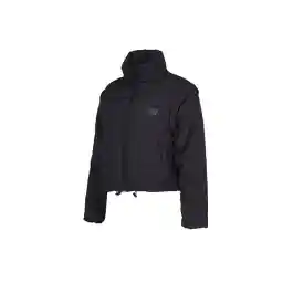 WNJ3393-BK-NB Siyah Kadın Kapüşon Yaka Mont