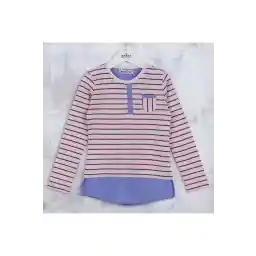 WANEX Kız Çocuk Tişört - 30037 - Stone Melanj