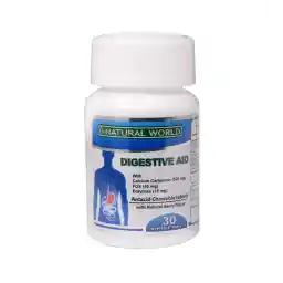 قرص Digestive Aid با طعم توت طبیعی بسته 30 عددی | نچرال ورد