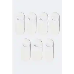 Katia & Bony 7'li Paket Kadın Sneakers Patik Çorap Beyaz