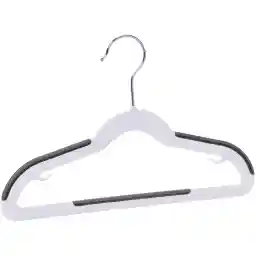 Amazon Basics Plastic Kids Hangers, 30-Pack, White