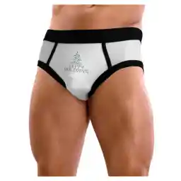 TooLoud Happy Holidays Sparkles Mens Briefs Underwear