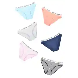 Tutku 6 Adet Çok Renkli Hera Kadın Külot