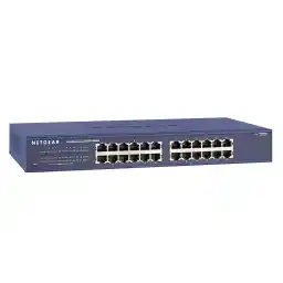 NETGEAR JGS524 24-poorts Gigabit Ethernet unmanaged LAN-switch (voor desktop- of rekmontage met ProSafe levenslange garantie)