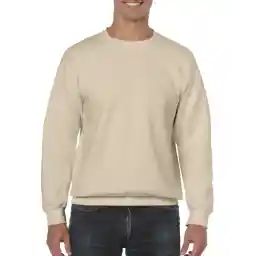 Gildan Fleece Crewneck Sweatshirt, Style G18000 Sand