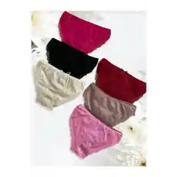 Tutku Kadın Dantelli Toparlayıcı Külot 6'lı Set