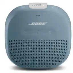 Bose SoundLink Micro Bluetooth Speaker: Small Portable Waterproof Speaker with Microphone, Stone Blue