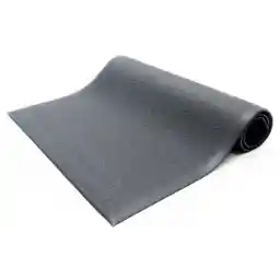 Bertech Anti Fatigue Floor Mat, 3ft. X 5ft. Black, Textured Pattern, Bevelled on All Four Sides