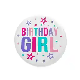 Birthday Button Pin Birthday Pins Brooch Birthday Party Lapel Pin Corsage Birthday Badge Pins Tinplate Badge Pin for Birthday Party Costume Accessory