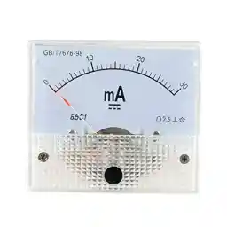 YXQ 0-30mA Analog Current Panel 85C1 Amp Ammeter Gauge Meter 2.5 Accuracy for Auto Circuit Measurement Tester (DC 30mA)