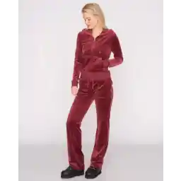 Juicy Couture Robertson classic hoodie with pants Tawny port L/M