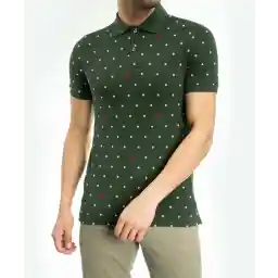 پولوشرت آستین کوتاه مردانه آروما مدل 10203602