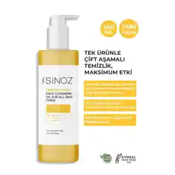 Sinoz Yüz Temizleme Yağı 400 Ml