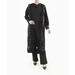 مانتو مجلسی بلند زنانه بوکان مدل 3508