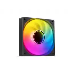 JONSBO SL-120ARGB Black (Positive) Case Fan,Positive Blade, 120mm Silent Series Fan, Simple frame, Axial lasagna lens, Lower Noise , Black