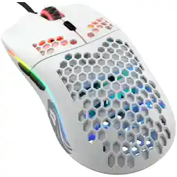 Glorious PC Gaming Race Model O- (Small) Gaming-muis, Wit, Mat